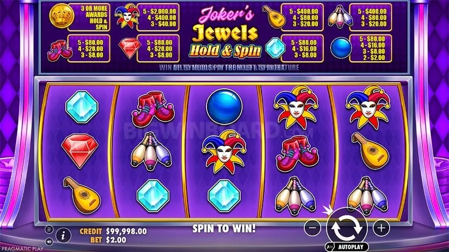 Popular slot game interface with winning symbols and bonus features.